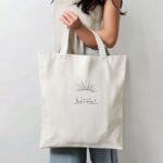 Aesthetic Line Art Tote Bag - Image 3